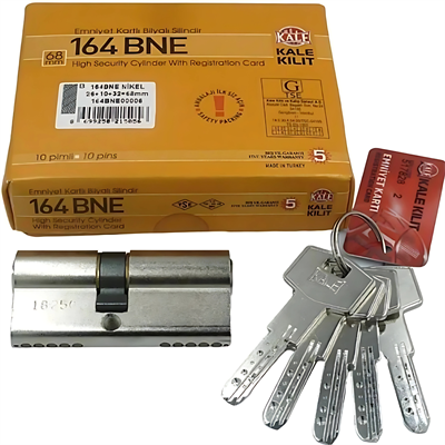 Kale 164BNE00006 Bilyalı Silindir 68mm 5 Anahtarlı