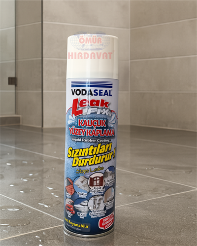 Vodaseal Leak Fix 200 ml – Beyaz Kauçuk Bazlı Su Geçirmez  Sızdırmazlık Spreyi