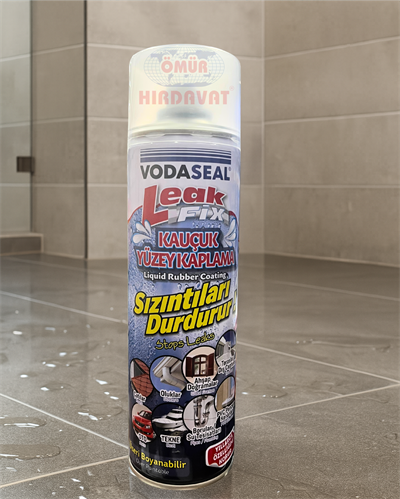 Vodaseal Leak Fix 200 ml – Şeffaf Kauçuk Bazlı Su Geçirmez  Sızdırmazlık Spreyi