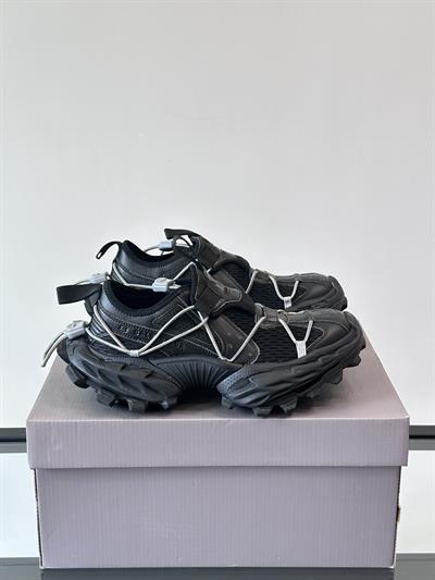 Agave x Balenciaga 2025 Spring/Summer Collection - Unisex Trendy Black Sneakers