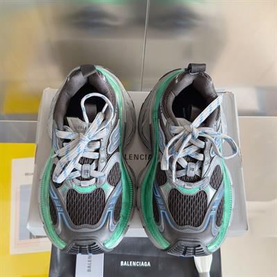 Balenciaga 10XL Sneaker – Black-Green Oversized Chunky Dad Shoe