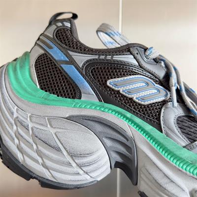 Balenciaga 10XL Sneaker – Black-Green Oversized Chunky Dad Shoe