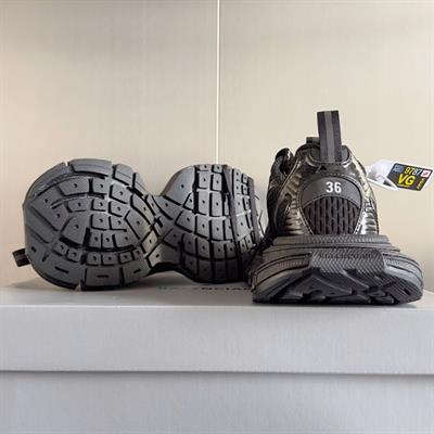 Balenciaga 3XL Sneaker – Black Dual-Layer Chunky Sole Edition