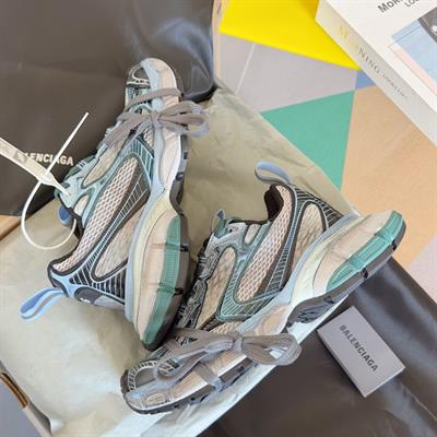 Balenciaga 3XL Sneaker – Blue Dual-Layer Chunky Sole Edition