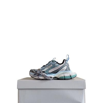 Balenciaga 3XL Sneaker – Blue Dual-Layer Chunky Sole Edition