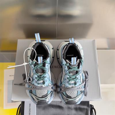Balenciaga 3XL Sneaker – Blue Dual-Layer Chunky Sole Edition