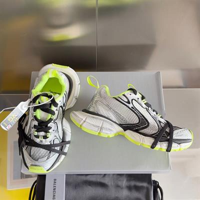 Balenciaga 3XL Sneaker – Green İnterior Detail Dual-Layer Chunky Sole Edition