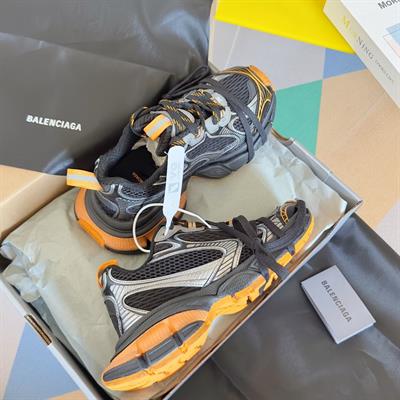 Balenciaga 3XL Sneaker – Orange Dual-Layer Chunky Sole Edition