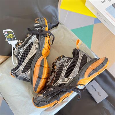 Balenciaga 3XL Sneaker – Orange Dual-Layer Chunky Sole Edition