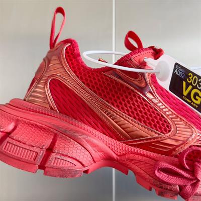 Balenciaga 3XL Sneaker – Red Dual-Layer Sole Edition