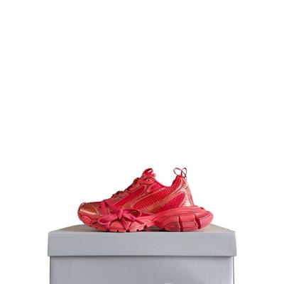 Balenciaga 3XL Sneaker – Red Dual-Layer Sole Edition