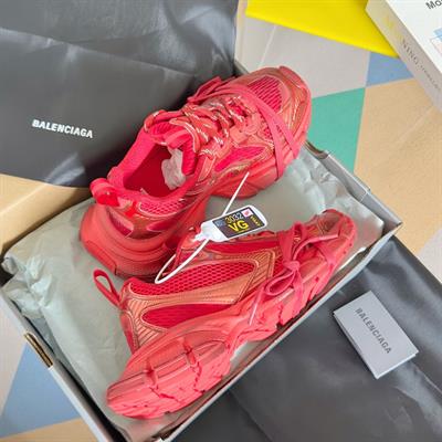 Balenciaga 3XL Sneaker – Red Dual-Layer Sole Edition