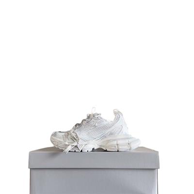 Balenciaga 3XL Sneaker – White Dual-Layer Chunky Sole Edition