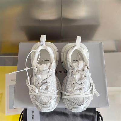 Balenciaga 3XL Sneaker – White Dual-Layer Chunky Sole Edition