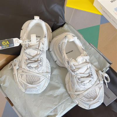 Balenciaga 3XL Sneaker – White Dual-Layer Chunky Sole Edition