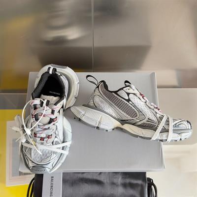Balenciaga 3XL Sneaker – White Dual-Layer Chunky Sole Edition