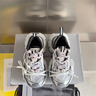 Balenciaga 3XL Sneaker – White Dual-Layer Chunky Sole Edition