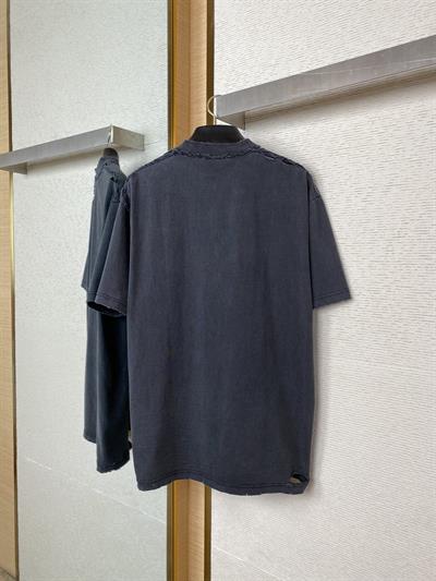 Balenciaga Band Graphic Distressed T-Shirt – Oversized & Unisex