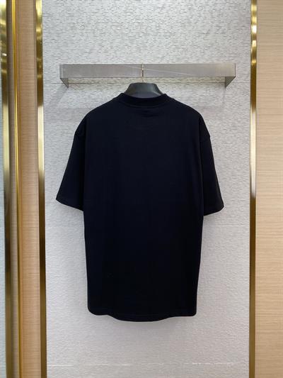 Balenciaga Blur Cola Oversized T-Shirt – Black & Apricot