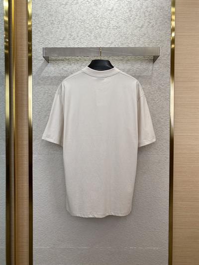 Balenciaga Blur Cola Oversized T-Shirt – Black & Apricot