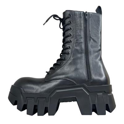 Balenciaga Bulldozer Derby Shoes – 23FW Black