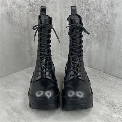 Balenciaga Bulldozer Derby Shoes – 23FW Black