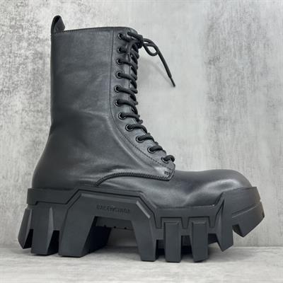 Balenciaga Bulldozer Derby Shoes – 23FW Black