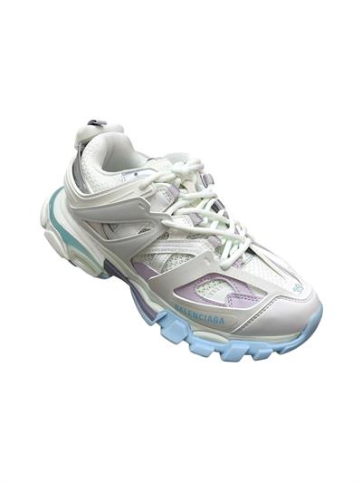 Balenciaga CARGO Round-Toe Lace-Up Red Sneakers – Retro Chunky Design