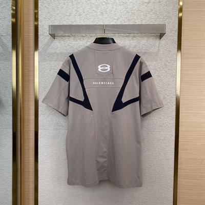 Balenciaga Double-Ring Embroidered Short-Sleeve T-Shirt