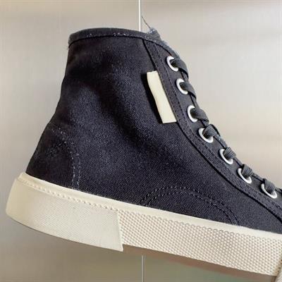 Balenciaga Paris Sneakers – Black Distressed Graffiti Vintage Canvas