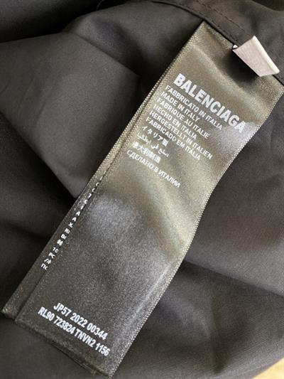 Balenciaga Patchwork Shirt Jacket – Vintage Washed | Unisex