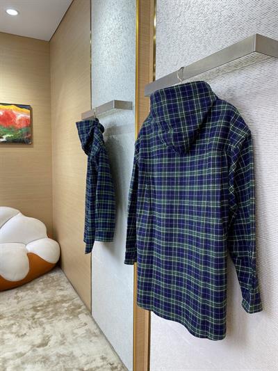 Balenciaga Plaid Flannel Shirt – Oversized & Streetwear