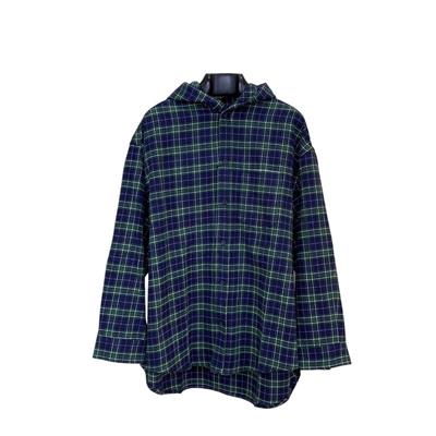 Balenciaga Plaid Flannel Shirt – Oversized & Streetwear