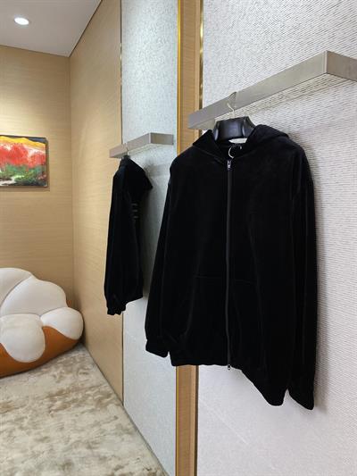 Balenciaga Rhinestone Velvet Jacket – Custom Fabric & Oversized Fit | Unisex