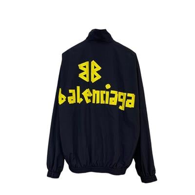 Balenciaga Yellow Tape Bomber Jacket – Oversized Fit & Premium Quality