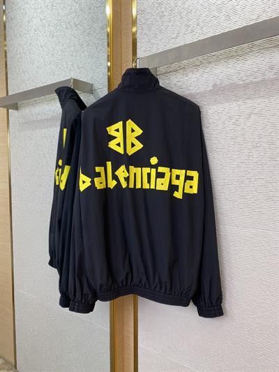 Balenciaga Yellow Tape Bomber Jacket – Oversized Fit & Premium Quality