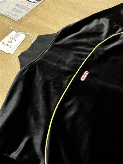 CASABLANCA Custom Fleece Zip-Up Oversized Jacket