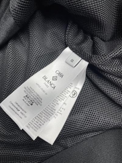 CASABLANCA Custom Fleece Zip-Up Oversized Jacket