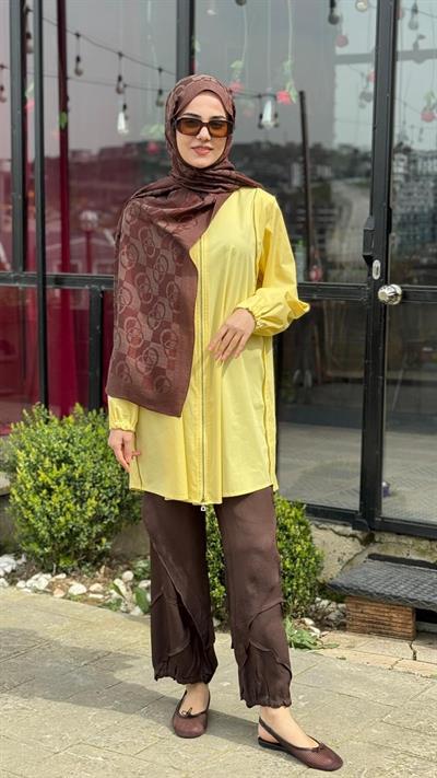 MİSSWHENCE PANTOLON KAHVERENGİ-39117