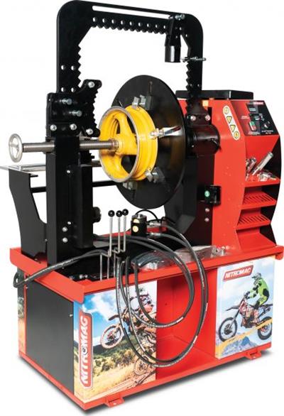 RR1 MOTO-Hidrolik Tornalı Motorsiklet Jant Düzeltme Makinesi