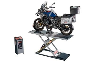 SS1000PRO-Havalı Ön Lastik Kilitli Motosiklet Lifti
