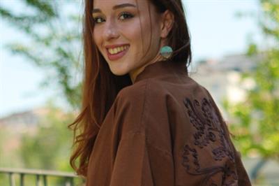 Kimono Meline-  Nakışlı 