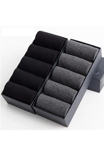 10 Çift Erkek Renkli Soket Çorap Pamuklu