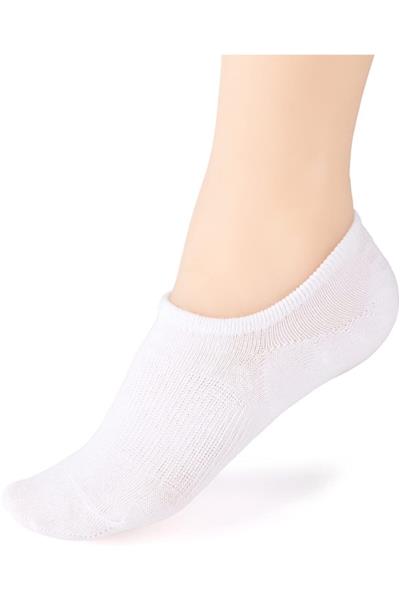 Unisex 6 Çift Pamuklu Görünmez Sneakers Çorap Renkli