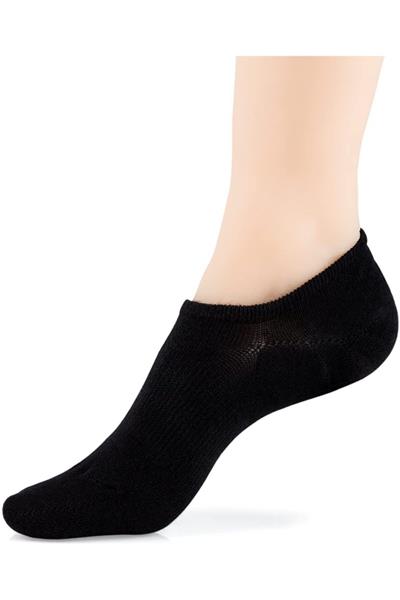 Unisex 6 Çift Pamuklu Görünmez Sneakers Çorap Renkli