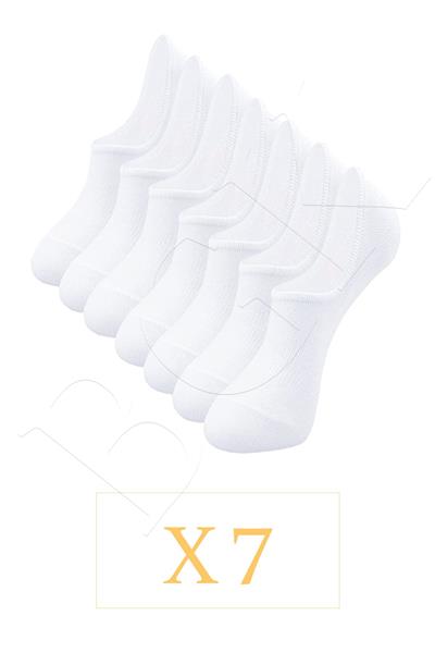 Unisex 7li Görünmez Spor Ayakkabı Çorabı