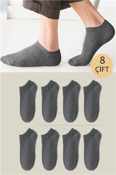 Unisex Basic Patik Çorap 8 Çift