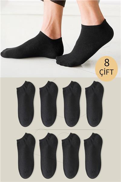 Unisex Basic Patik Çorap 8 Çift