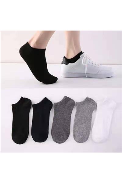 Unisex Yazlık Patik Çorap 5 li Extra Rahat