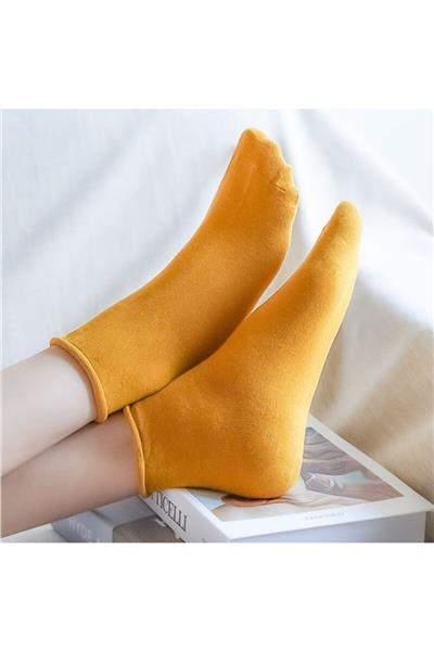 Tekli Lastiksiz Kadın Çorap Extra Rahat Pamuklu